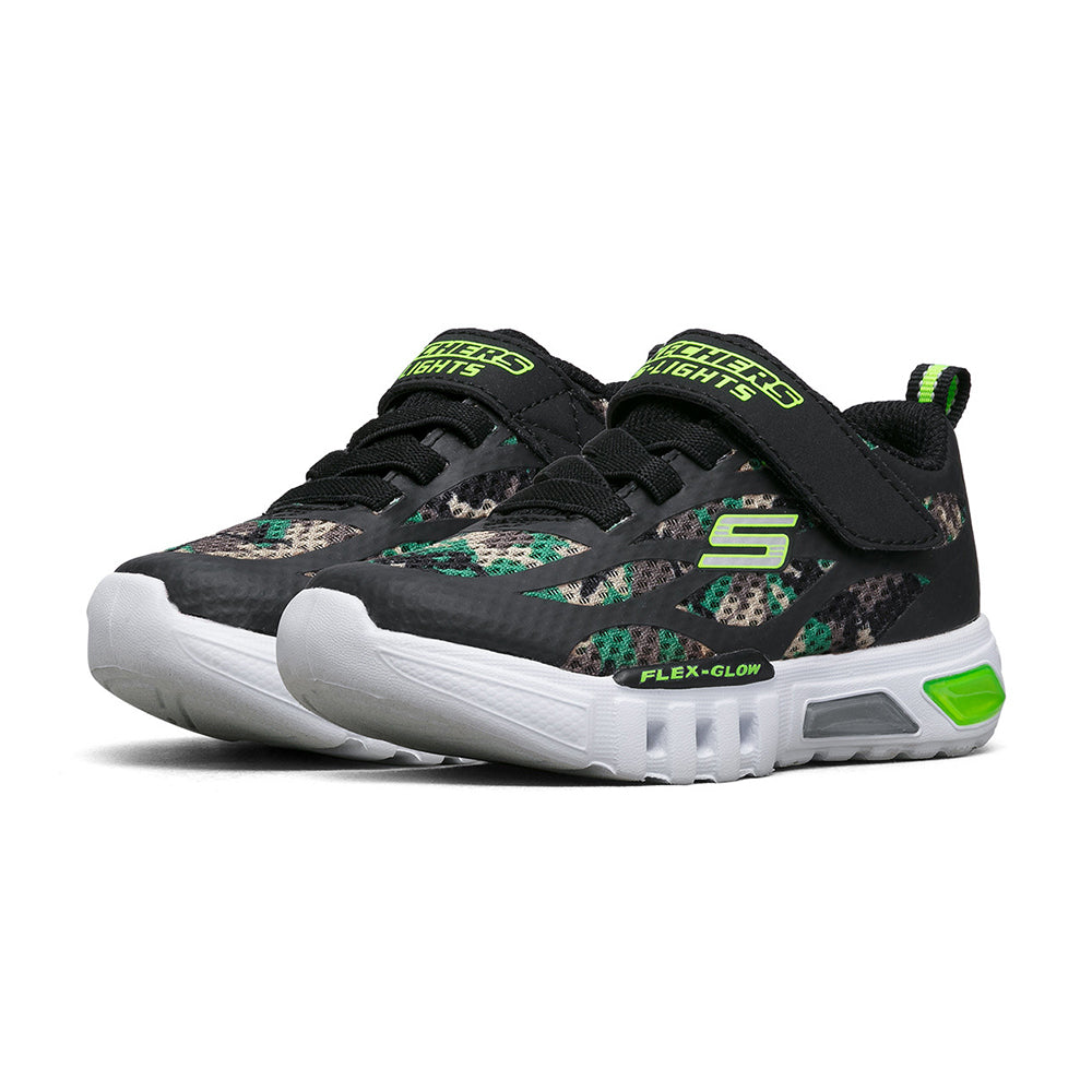 Boys' Light Up Camouflage Pattern Sneakers