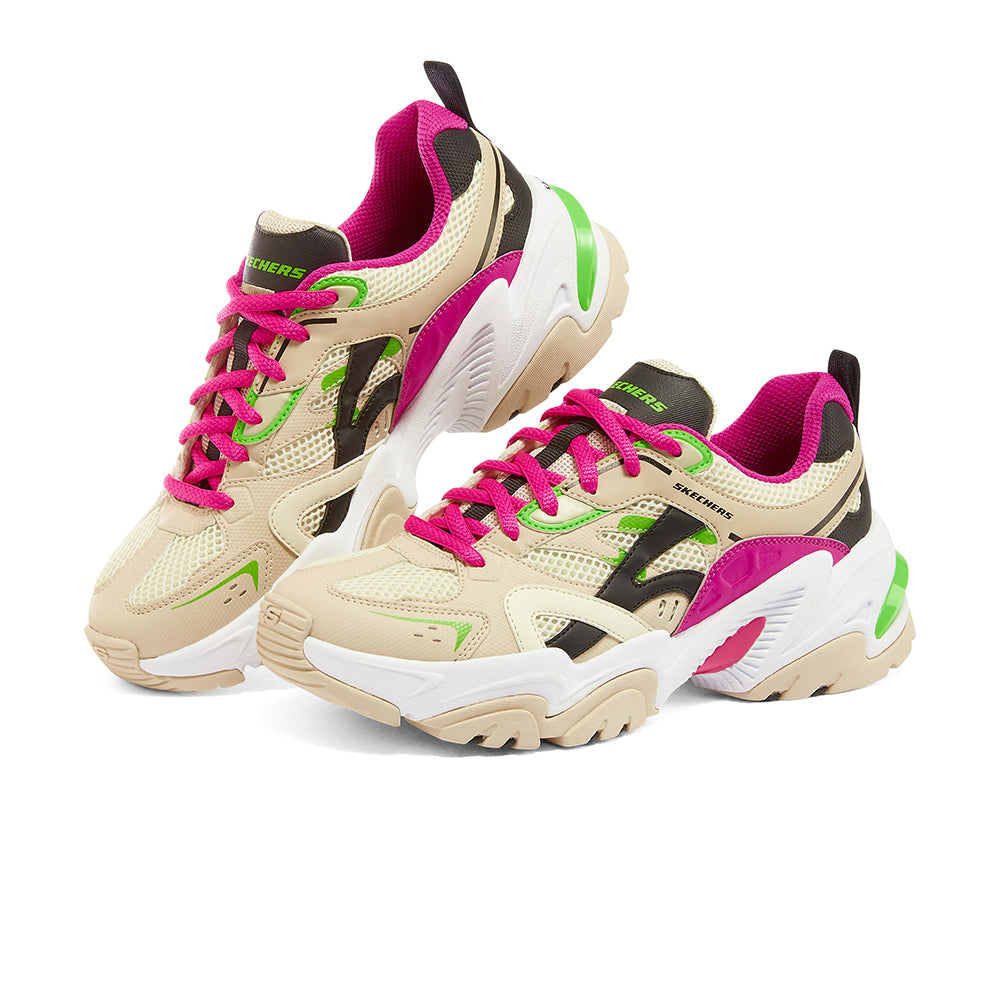 Women's Retro Mech-Inspired CHUNKY SNEAKERS