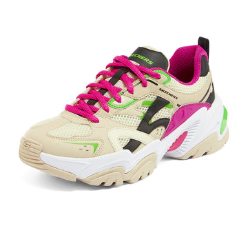 Women's Retro Mech-Inspired CHUNKY SNEAKERS