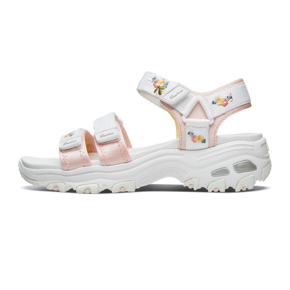 Skechers Summer Sandals with Floral Embroidery