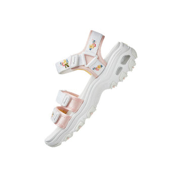 Skechers Summer Sandals with Floral Embroidery