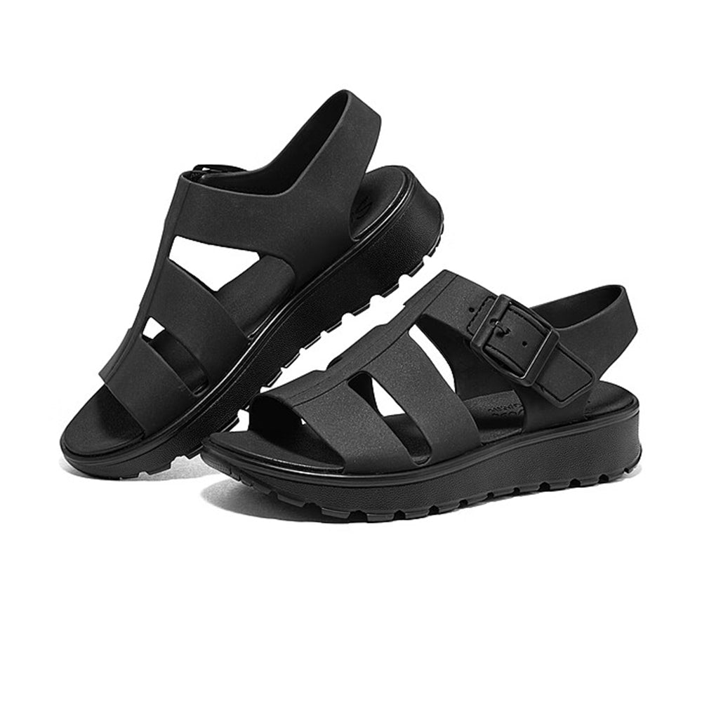 Women's Thick-Soled Retro Color-Block Casual Sandals