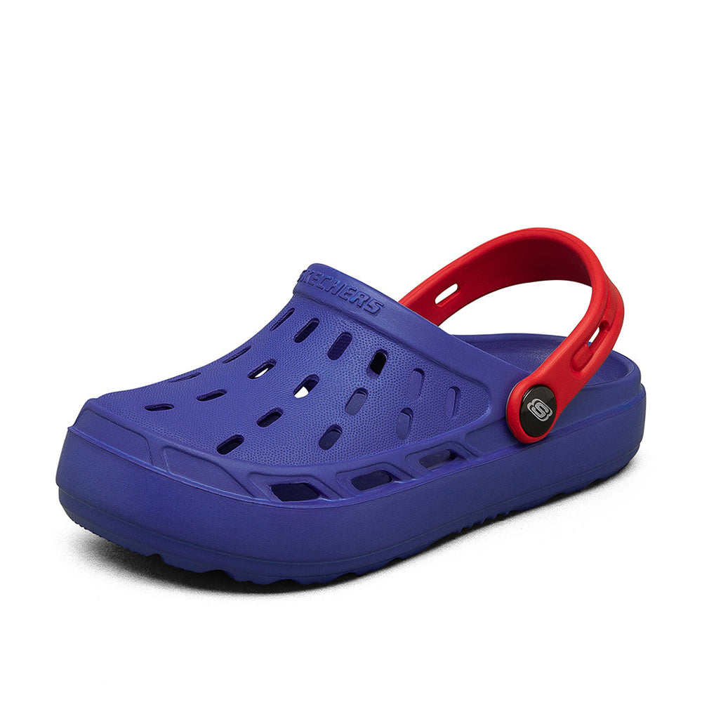 Boys' 2024 New Color-Block Slip-Ins Water-Resistant Clogs