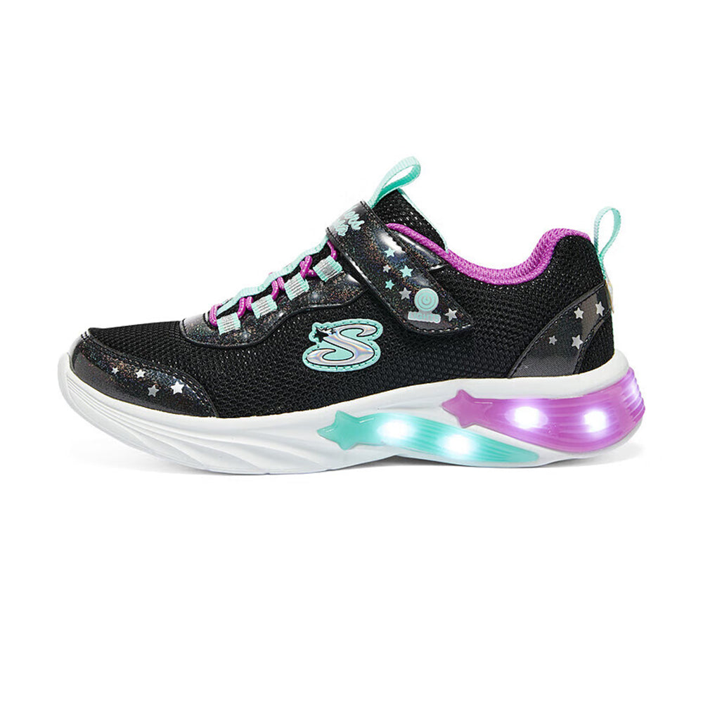 Girls' Light-Up Breathable Running Shoes