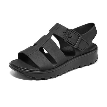 Women's Thick-Soled Retro Color-Block Casual Sandals